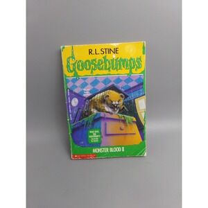 Goosebumps Monster Blood II by R. L. Stine (1994)‎ - True 1st Print
